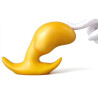 FantasyColors Plug Bean S 10 x 4.5cm Jaune